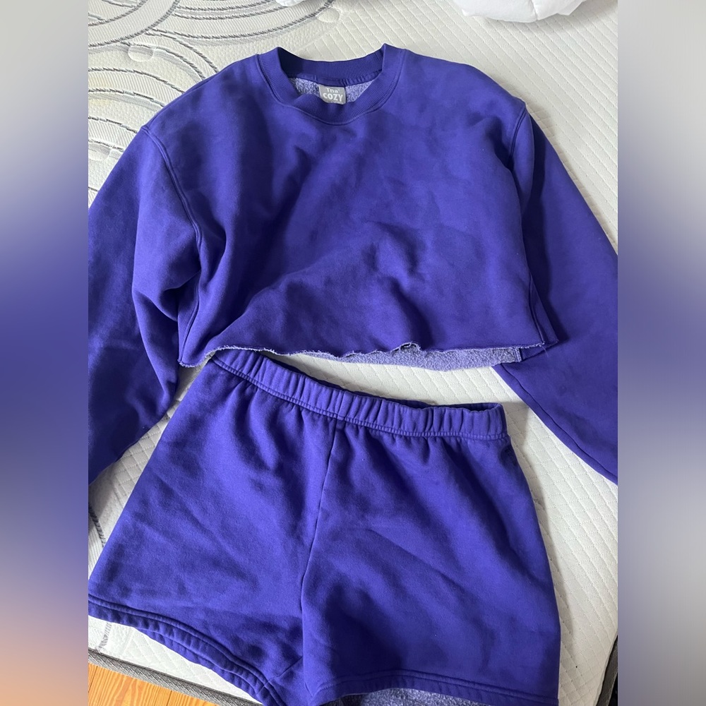 Aritzia TNA cozy sweat set